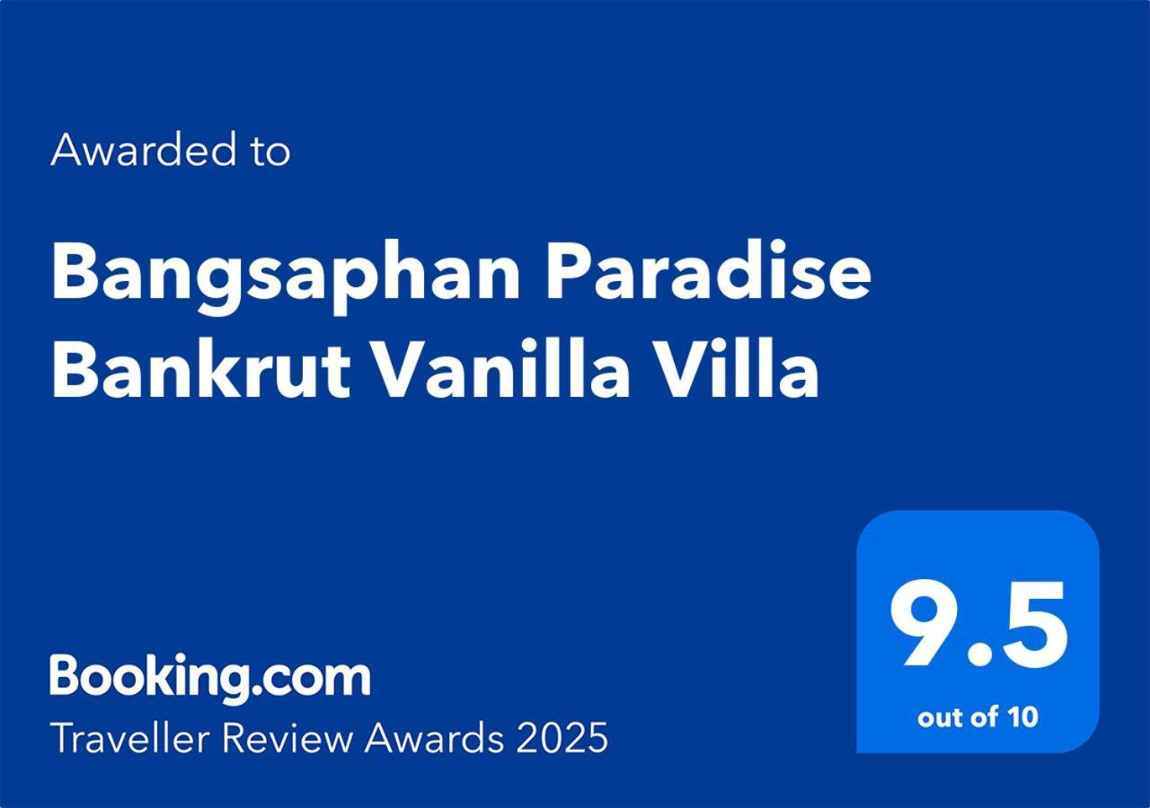 Bangsaphan Paradise Bankrut Vanilla Villa 外观 照片
